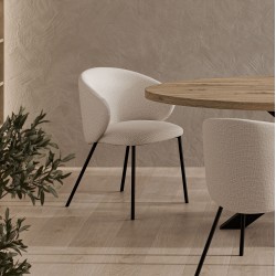 SILLA CON BRAZOS MERIDA SUPERMODERNA