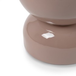MESA AUXILIAR DE MDF LACADO BRILLO CONNOR PARA SALÓN DE ESTILO MODERNO