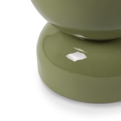 MESA AUXILIAR DE MDF LACADO BRILLO CONNOR PARA SALÓN DE ESTILO MODERNO