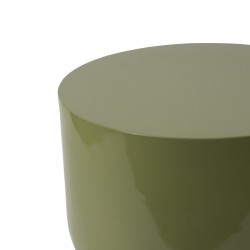 MESA AUXILIAR DE MDF LACADO BRILLO CONNOR PARA SALÓN DE ESTILO MODERNO