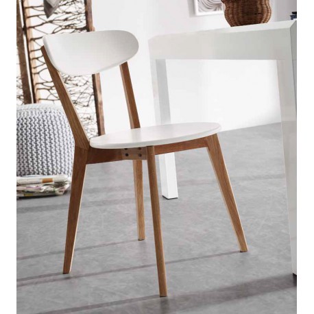 SILLA LUANA LACADA (PACK DE 2 UNIDADES)