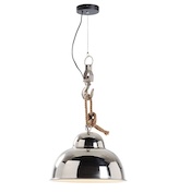 Lámpara de techo GINGER con pantalla de aluminio