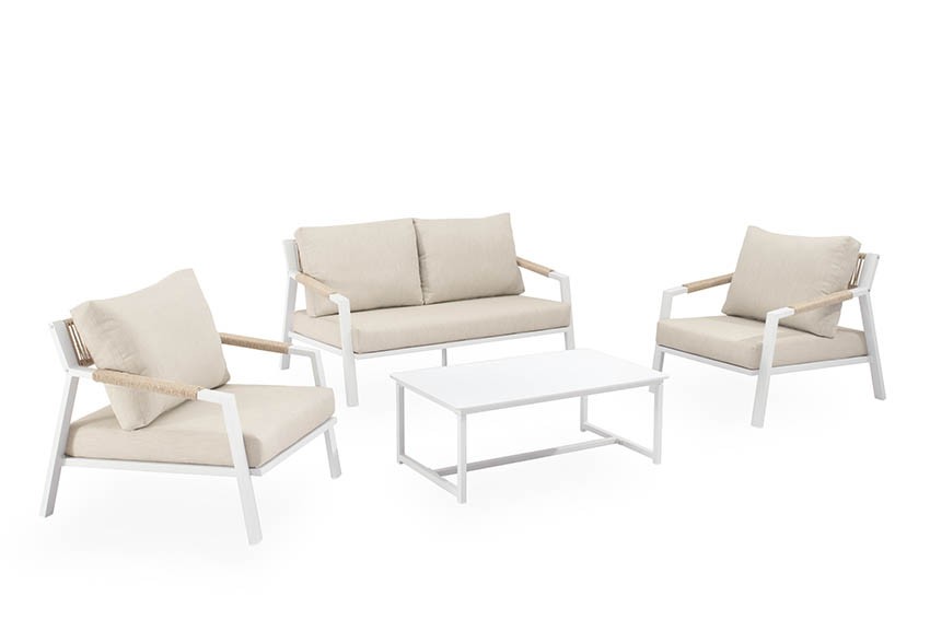 Blanco/Beige