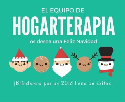 El equipo de Hogarterapia os desea una feliz Navidad