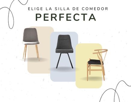 Cómo elegir la silla de comedor perfecta para tu hogar