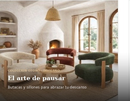 Renueva tu salón este otoño: butacas y sillones para un refugio acogedor